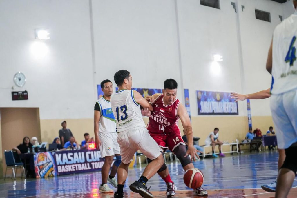 TIM BASKET BHAYANGKARA BRIMOB RAIH JUARA 1 KASAU CUP 2026 BASKETBALL TOURNAMENT