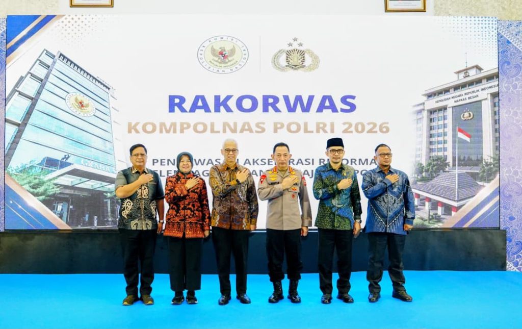 Kapolri di Rakorwas Kompolnas : Mitra Strategis untuk Pembenahan Polri