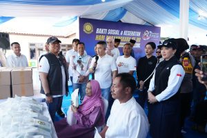 Sambut Hari Bhayangkara ke-80, Wakapolri dan Akpol '90 Dhira Brata Gelar Bakti Sosial dan Kesehatan di Bogor.