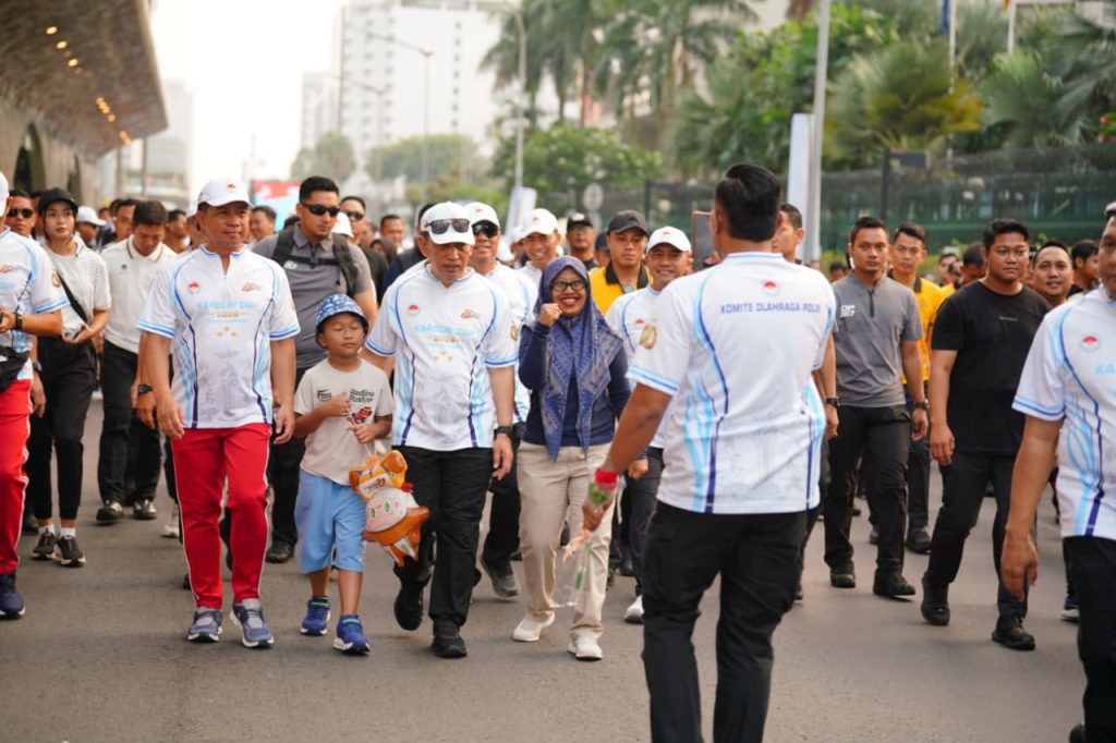 Gelar Pekan Olahraga, Kapolri: Upaya Terus Bersama Masyarakat Jelang Hari Bhayangkara ke-80