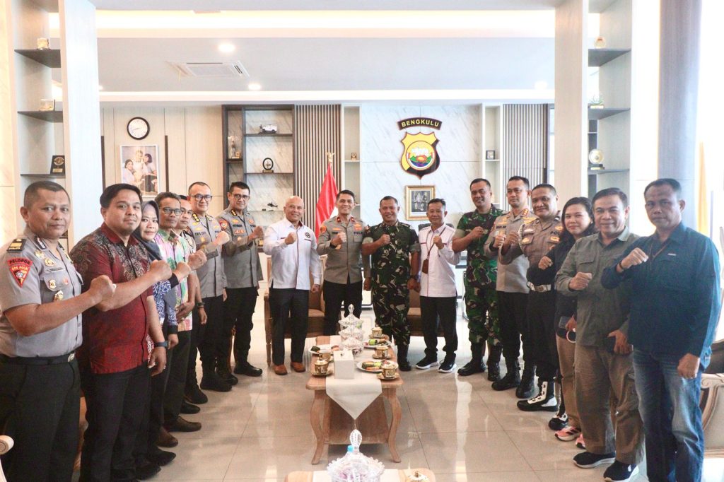 Kapolda Bengkulu Terima Audiensi Danrem 041/Gamas Ketum PJSI Provinsi Bengkulu, Dukung Penuh Kemajuan Judo di Provinsi Bengkulu